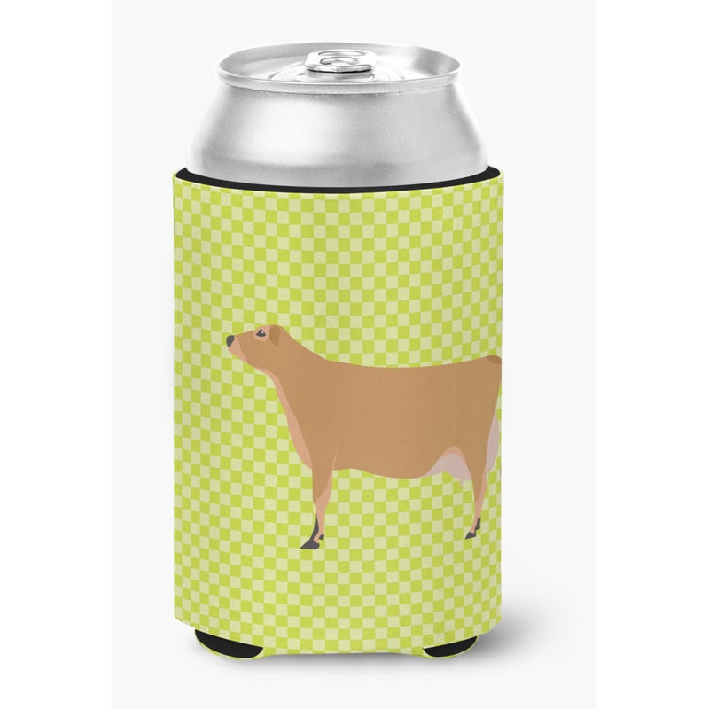 Caroline's Treasures ""Caroline's Treasures Jersey Cow Green Decorative Can Hugger  Multicolor""