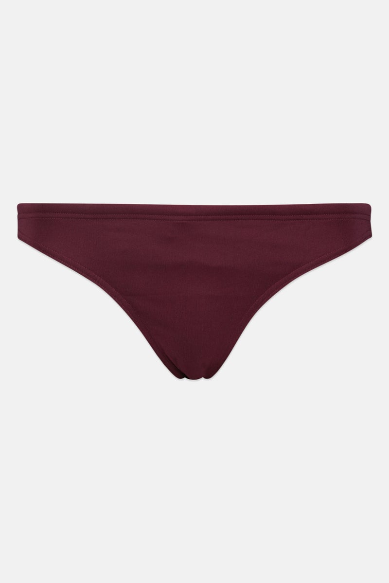 arena Women Brand Logo Bikini Bottom, Purple - Image 1