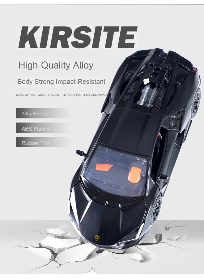 NIBEMINENT 1/32 Scale Lamborghini Aventador Diecast Model Car - Image 4