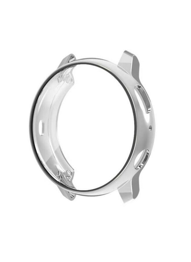 PROMASS Ultra Slim Full Coverage Bumper Protection Case Cover For Samsung Watch Active 2 44Mm Silver  - Image 1