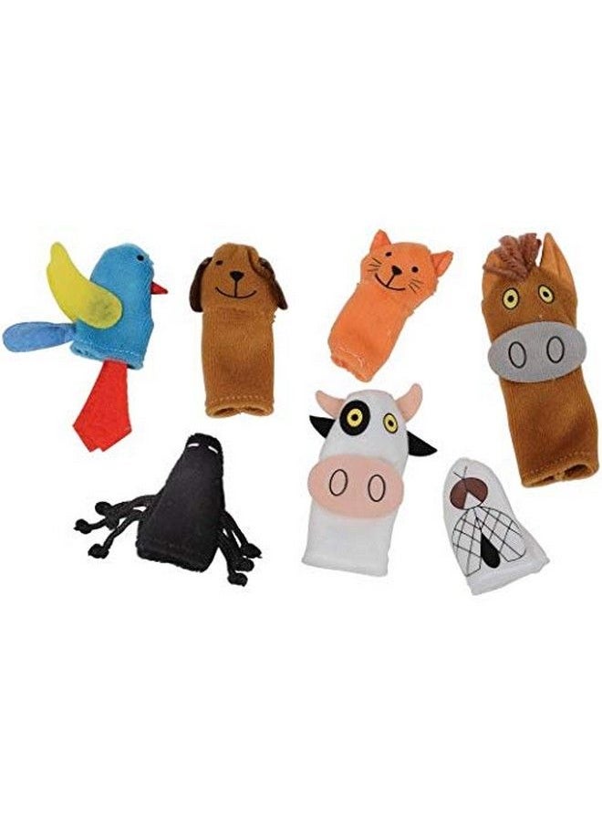 Constructive Playthings There Was An Old Lady Who Swallowed A Fly Finger Puppet And Props Set Visual Learning Toy Sensory Play Interactive Storytelling Use With Puppet Theater 3 Years & Older  - Image 5