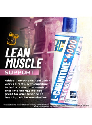 l carnitine ronnie coleman Ronnie Coleman L-Carnitine XS 4000 Liquid – 465ml