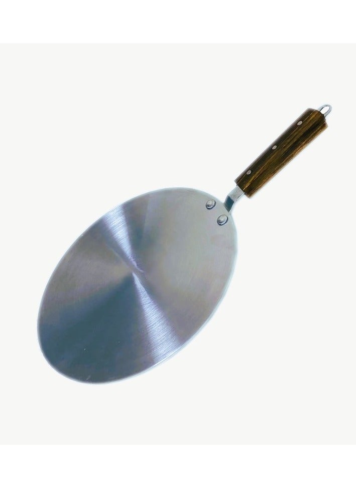 Shine Acircular aluminum tawa pan for making pies bread and pancakes 30CM - Image 4