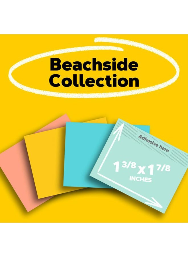 Post-It Mini Notes, 1.5X2 In, 24 Pads, America'S 1 Favorite Sticky Marseille Collection, Pastel Colors (Blue, Pink, Mint, Yellow), Recyclable (653-24A - Image 2