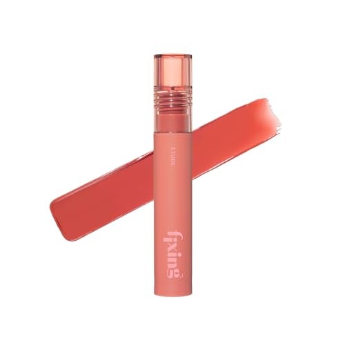 ETUDE Fixing Tint #19 Coral Breeze (4g) | Long Lasting High Pigmented Liquid Lipstick | Waterproof Lightweight Matte Finish Lip Stain | Full Coverage | Korean Makeup, Kbeauty - Image 1