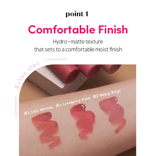 ETUDE Fixing Tint #19 Coral Breeze (4g) | Long Lasting High Pigmented Liquid Lipstick | Waterproof Lightweight Matte Finish Lip Stain | Full Coverage | Korean Makeup, Kbeauty - Image 4