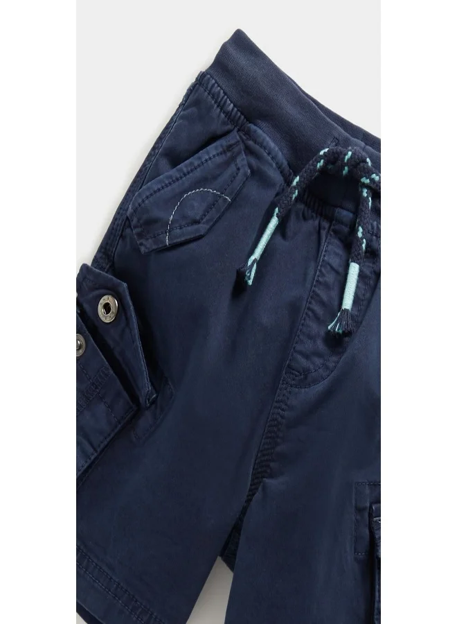 mothercare Navy Cargo Shorts