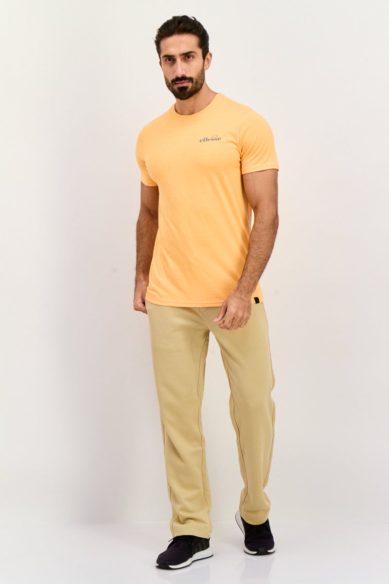 Ellesse Men Sportswear Fit Short Sleeves Training T-Shirt, Orange - Image 2