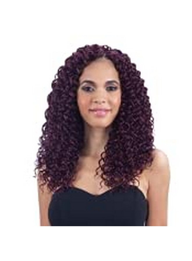 FreeTress Braids Multi Pack Deals! Freetress Synthetic Hair Crochet Braids Beach Curl 12" (4-Pack, 1B) - Image 1