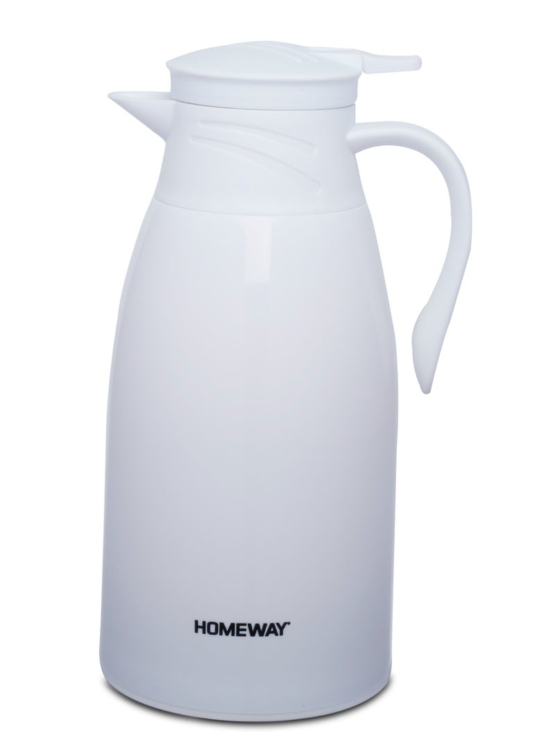 Homeway 1.6L Vacuum Flask – Lightweight Plastic Body, Perfect for Daily Use,Leak-Proof & Easy to Carry - Image 1