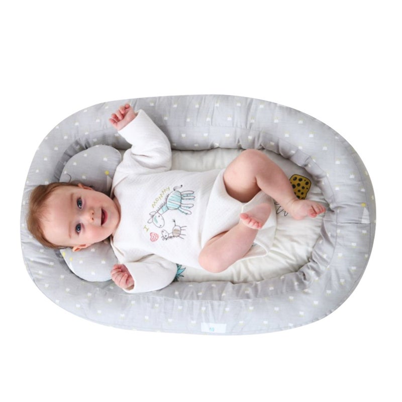 KAKIBLIN Portable Baby Play Bed - Newborn Crib, Bionic Design for Sleep - Image 5