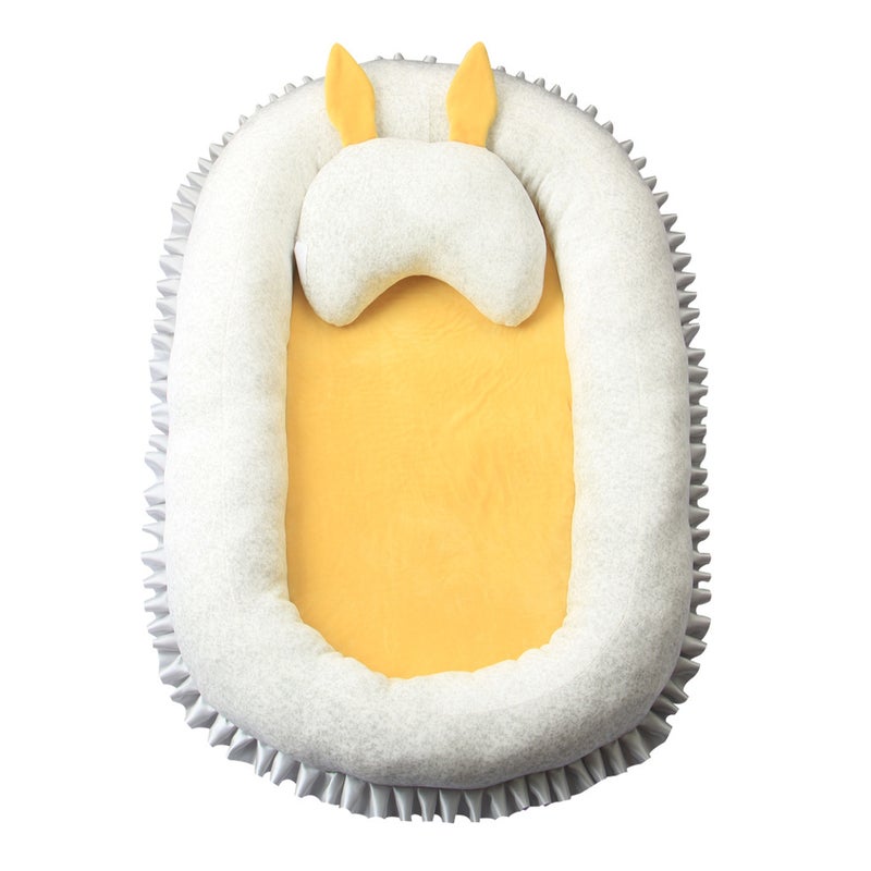 KAKIBLIN Portable Baby Play Bed - Newborn Crib, Bionic Design for Sleep - Image 4
