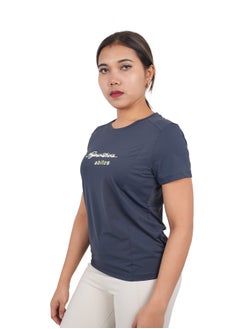 Abitos Ladies Round Neck T-Shirt – Short Sleeve Simplicity  - Image 1