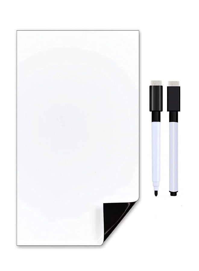 KRYTONE.Fx®A4 Message Board Magnetic Fridge Soft Whiteboard Home Office Memo with 2 Marker Pen - Image 1