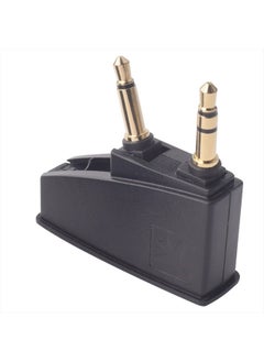 Saipomor QC45 Adapter Airplane Audio Stereo Jack Plugs for QuietComfort 2 QC3 QC15 QC25 QC35II QC35 SoundLink SoundLinkII AE2 AE2i AE2W and More Headset with 3.5mm Golden Plated Jack Plugs  - Image 4