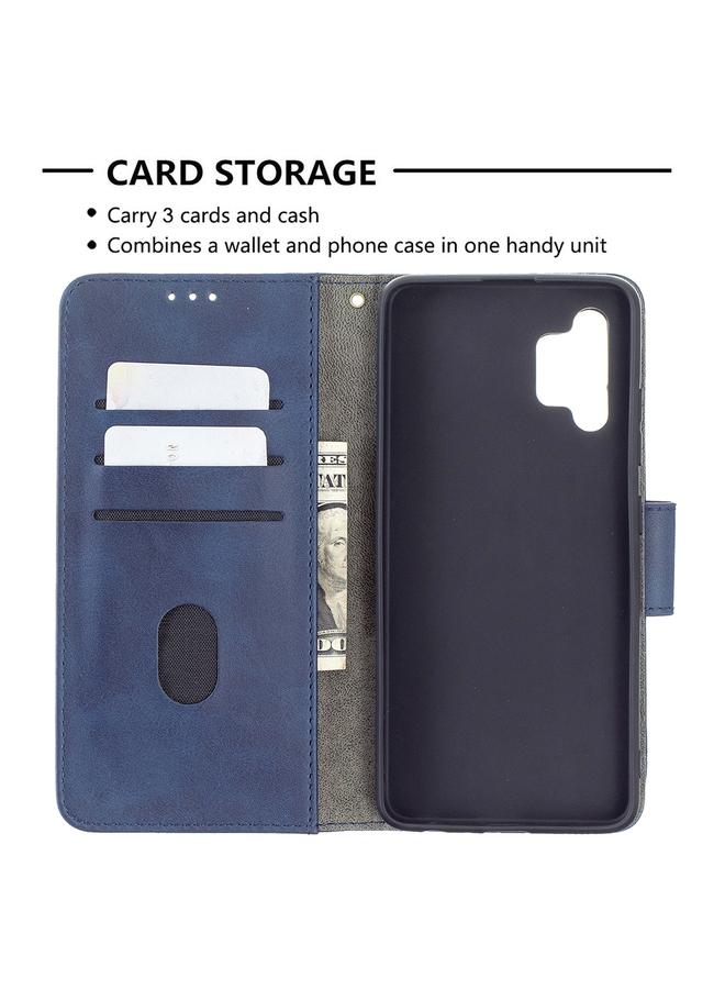 S-TOP Case For Samsung Galaxy A32 4G Matching Color Crocodile Texture Horizontal Flip PU Leather Case with Wallet & Holder & Card Slots - Image 4