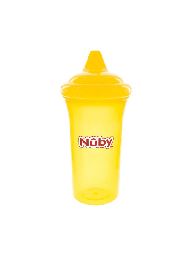 نوبي كوب نوبي مانع للانسكاب مع صمام مزدوج التدفق، كوب شرب للأطفال الرضع والأطفال الصغار، 9 أونصة، قد يختلف اللون (تتضمن العبوة كوب شرب واحد فقط بلون عشوائي) - Image 4