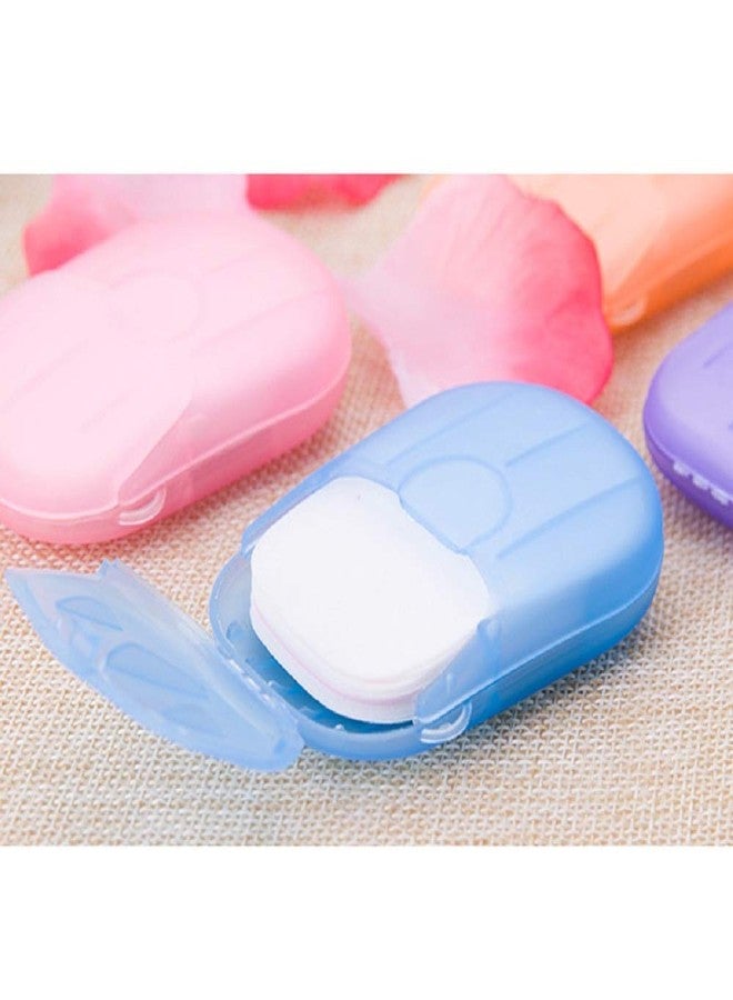 Ytm 2 Box Disposable Mini Soap Paper Travel Hand Washing Box - Image 1