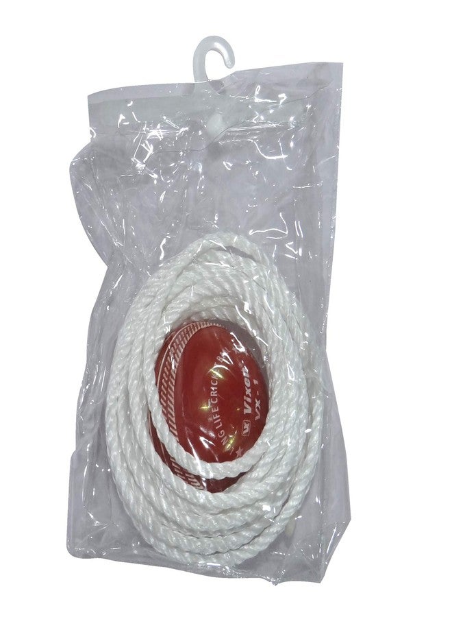 Vixen Stroke Synthetic Hanging Ball for Cricket Practice (Red) - Image 3