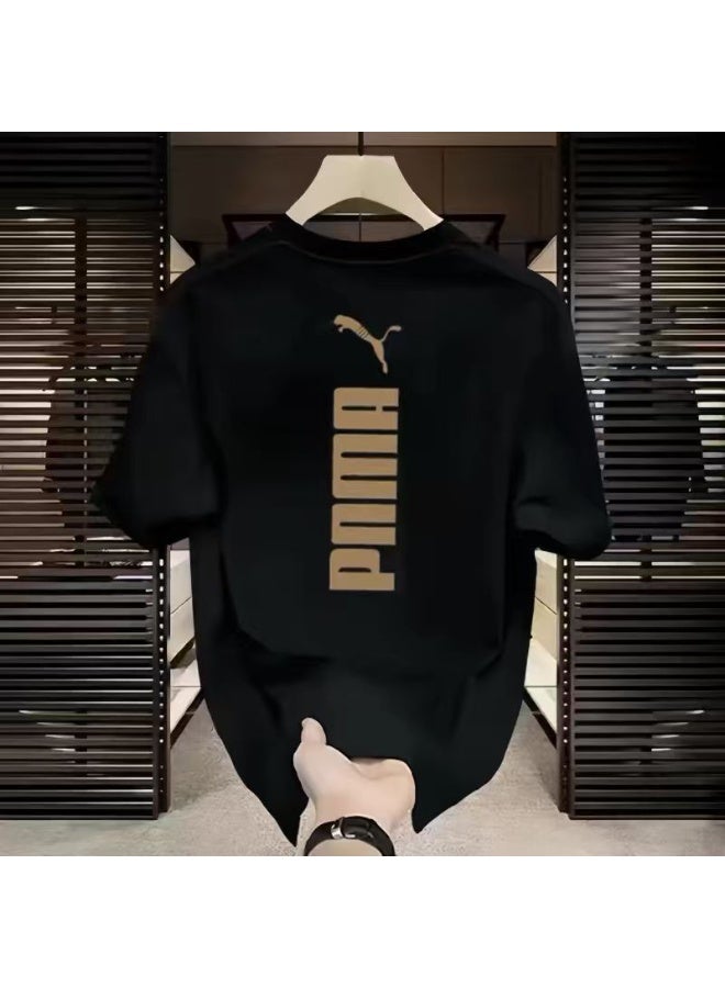 PUMA تي شيرت بومة متعدد الاستخدامات بياقة دائرية | مثالي للمكتب والملابس الكاجوال | للرجال والنساء يونيسكس - Image 2