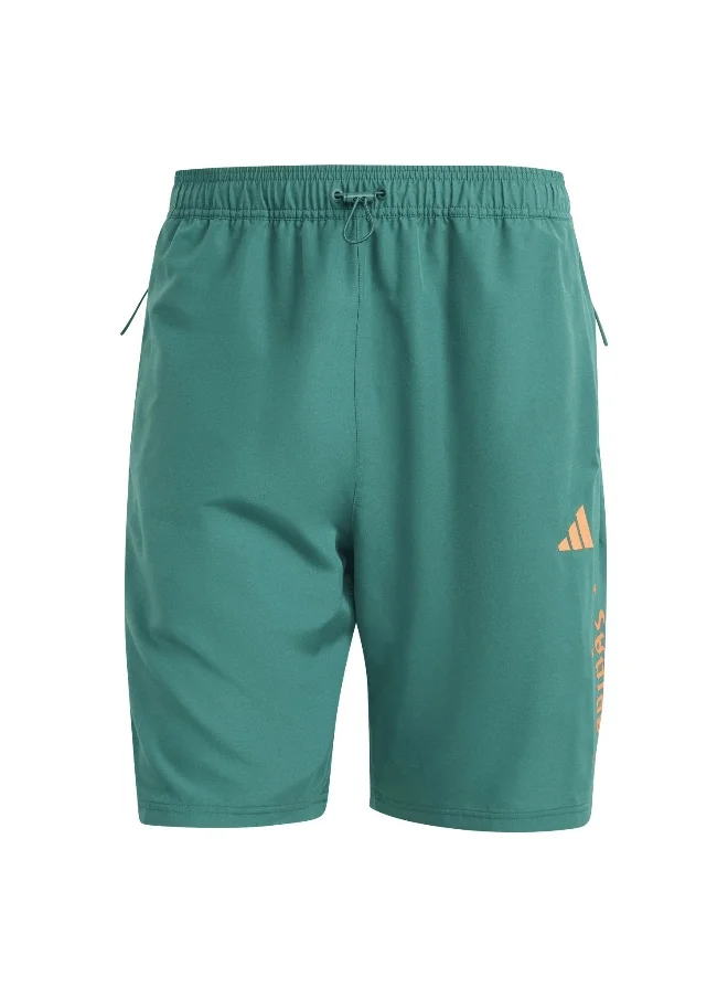 اديداس Adidas M Ksa W Sho Green Training Shorts For Men Xs