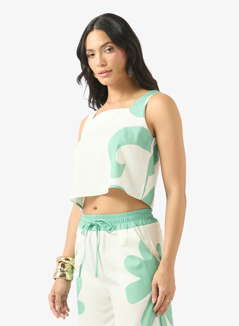 Soleira  Monochrome Beach Top & pant Set for Women | Best Price UAE