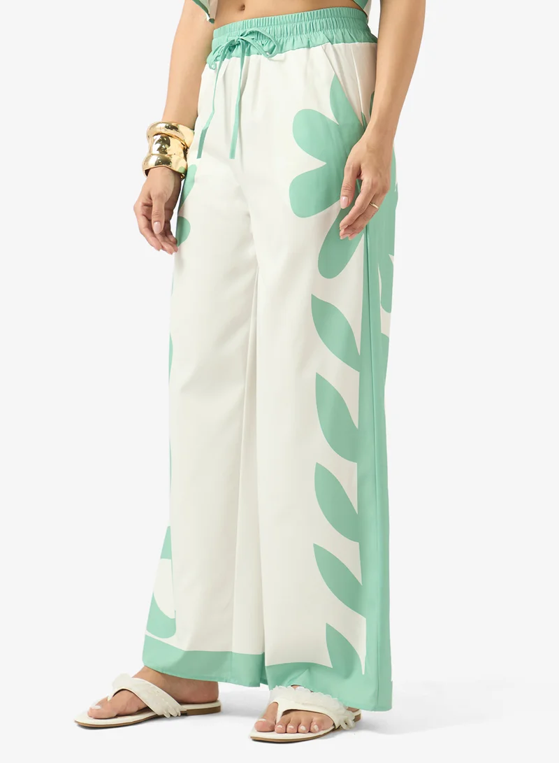 Soleira  Monochrome Beach Top & pant Set for Women | Best Price UAE