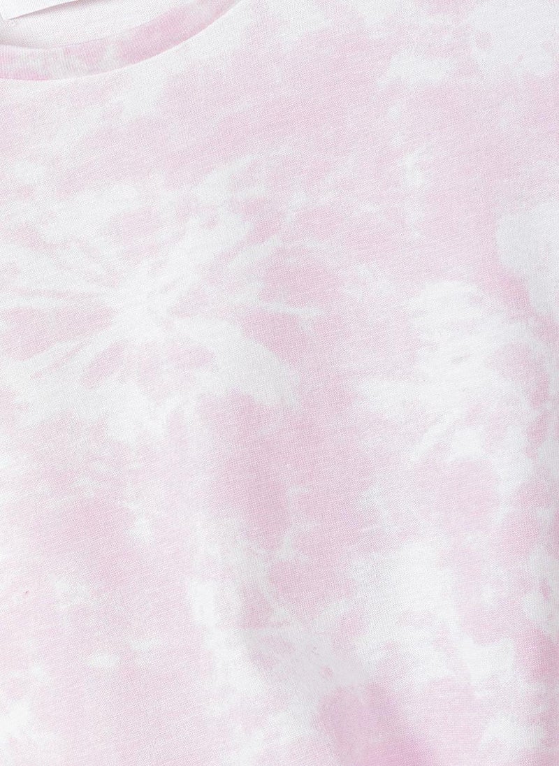 مينوتي تيشيرت بناتي بأكمام قصيرة وتفاصيل لامعة - Image 4