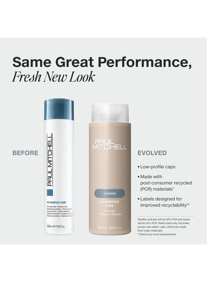 Paul Mitchell Shampoo One, Cleanses + Balances Moisture, For All Hair Types, 33.8 fl. oz. - Image 2