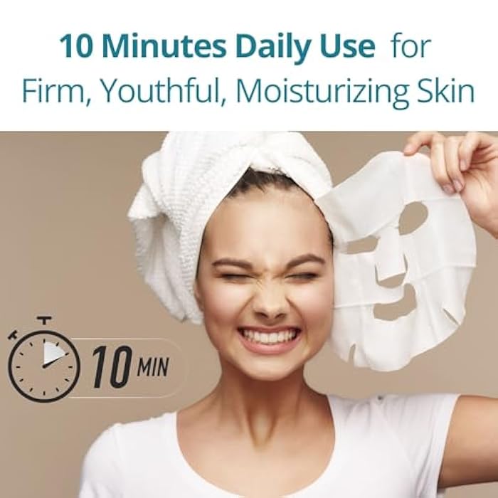 Lululun 14 Sheet Anti Aging Face Mask Sheets, Organic Face Masks Skincare & Daily Face Mask for Women & Men with Rose Extract, Collagen Peptides, Squalene& Ceramides by Japanese Skincare, PRECIOUS DUO - Image 3