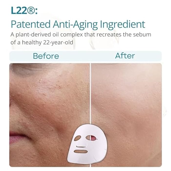 Lululun 14 Sheet Anti Aging Face Mask Sheets, Organic Face Masks Skincare & Daily Face Mask for Women & Men with Rose Extract, Collagen Peptides, Squalene& Ceramides by Japanese Skincare, PRECIOUS DUO - Image 5