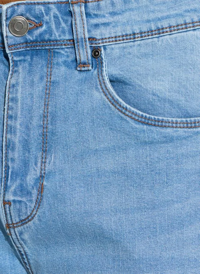 Styli Cotton Stretch 5-Pocket Relaxed Fit Jeans
