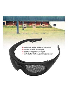 Safety Goggles, Impact Resistant Windproof Iron Mesh Pattern UV400 for Military Fans CS Outdoor Game - pzsku/Z2B9668E7B5A3DE904A26Z/45/_/1698135066/25dbae77-15bb-42ac-9008-5ef7264ba7bf