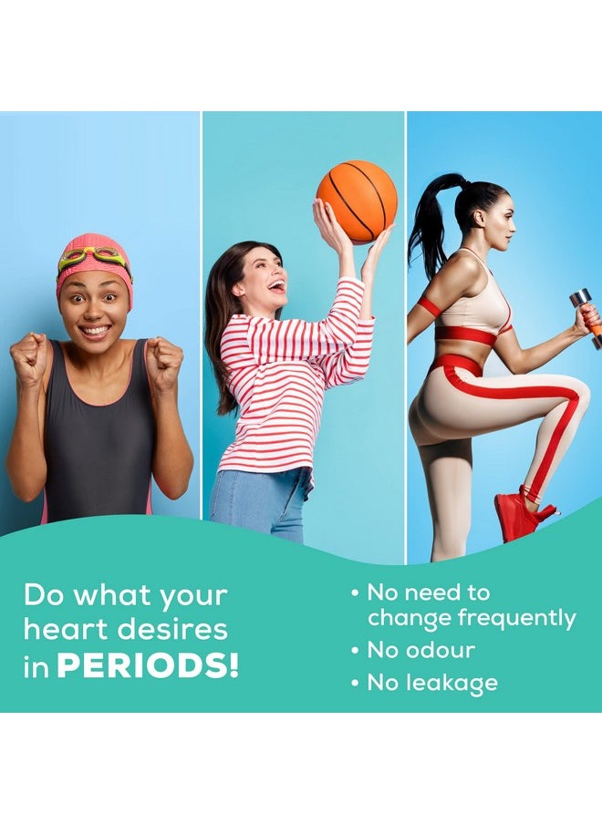Evereve Tampons, For Regular Menstrual Flow, 20 Pcs, Super Absorption, Safe, Soft & Comfortable, Stain-Free Periods, Rash-Free, Prevents Odour, Fda Approved, Biodegradable  - Image 5