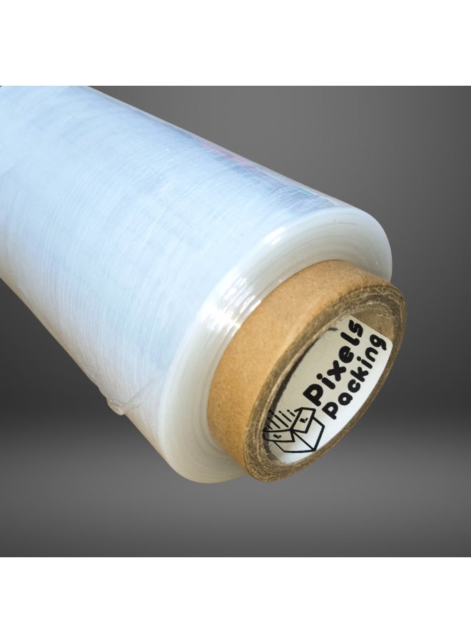 PixelsPackaging 4 Stretch Wrap Roll 2.5 Kg from Pixels Packaging, durable and strong, self-adhesive and water-resistant. - Image 3