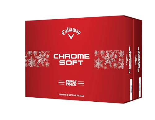 Callaway Golf Chrome Soft Golf Balls (Triple Track, 2 Dozen (White) - Image 1