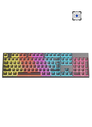 Black Blue Switch 104 Keys