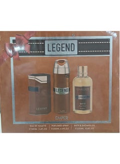 Legend Legend perfume, deodorant and cream set for men from Emper 
