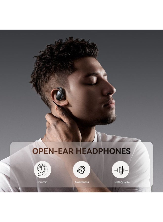 Joyroom Open-Ear True Wireless Headphones - JR-OE4 - Black - Image 2