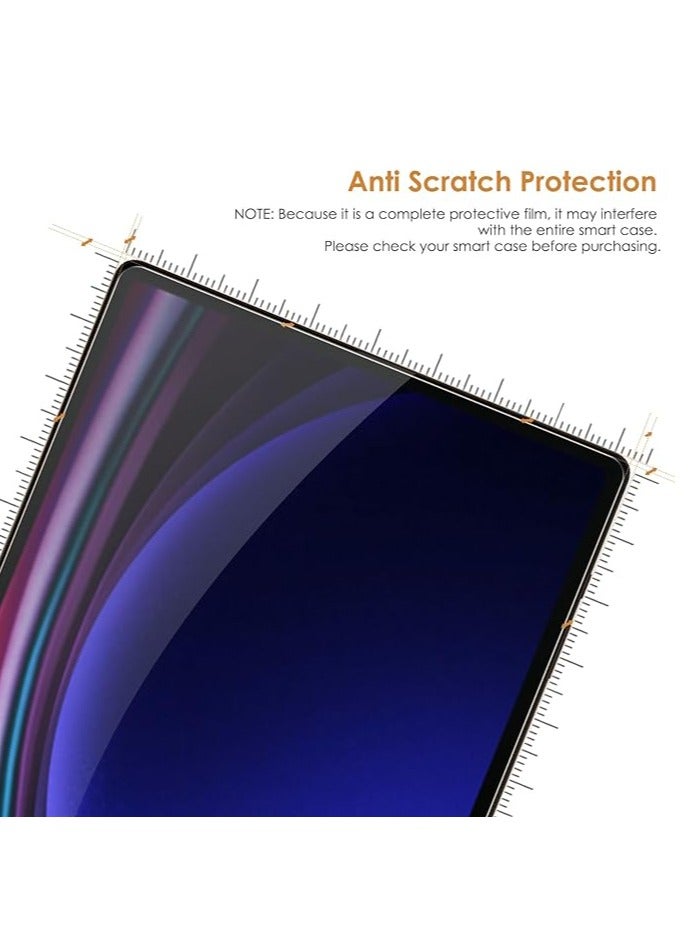 2-Pack Screen Protector Compatible with Samsung Galaxy Tab S9 Plus, S8 Plus, S7 FE, S7 Plus 12.4, 【HD Definition】 Tab S9+/S8+(SM-X800)/S7 FE (SM-T730SM-T733) /S7+ Tempered Glass(SM-T970) - Image 3