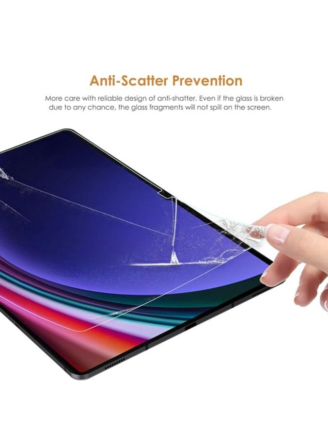 2-Pack Screen Protector Compatible with Samsung Galaxy Tab S9 Plus, S8 Plus, S7 FE, S7 Plus 12.4, 【HD Definition】 Tab S9+/S8+(SM-X800)/S7 FE (SM-T730SM-T733) /S7+ Tempered Glass(SM-T970) - Image 5
