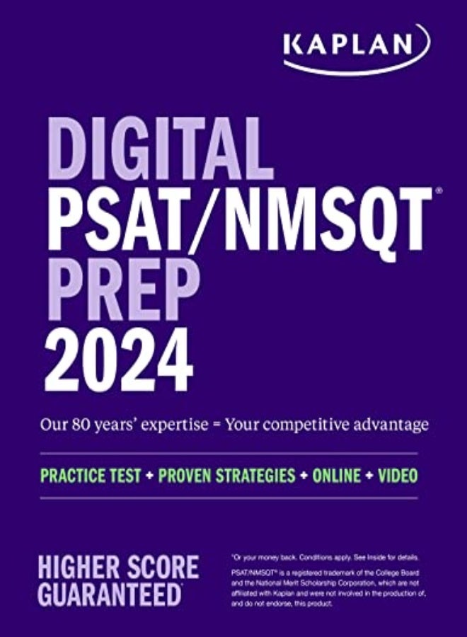 Digital Psat/Nmsqt Prep 2024 by Kaplan Test Prep Paperback