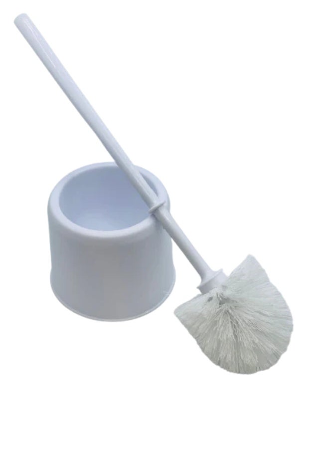 Floormaster Toilet Brush With Holder White