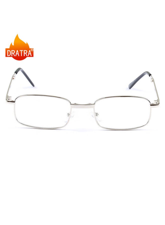 Dratra Hd Reading Gl Foldable Full Frame Ultra-light Classic Square Uni Elderly Prescription Compatible - Image 3