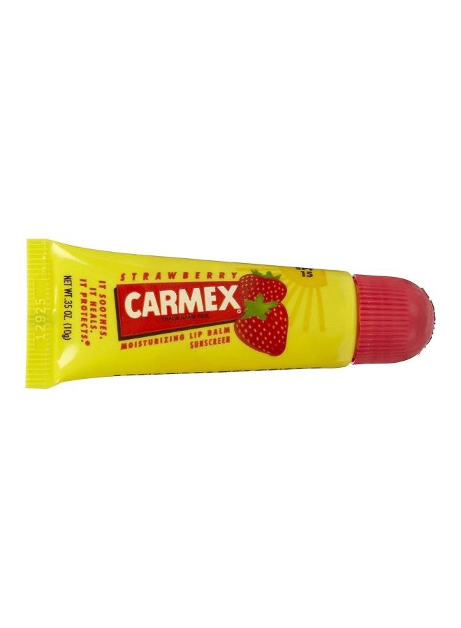 CARMEX 2-Piece Strawberry Moisturizing Lip Balm 2 x 20grams - Image 1