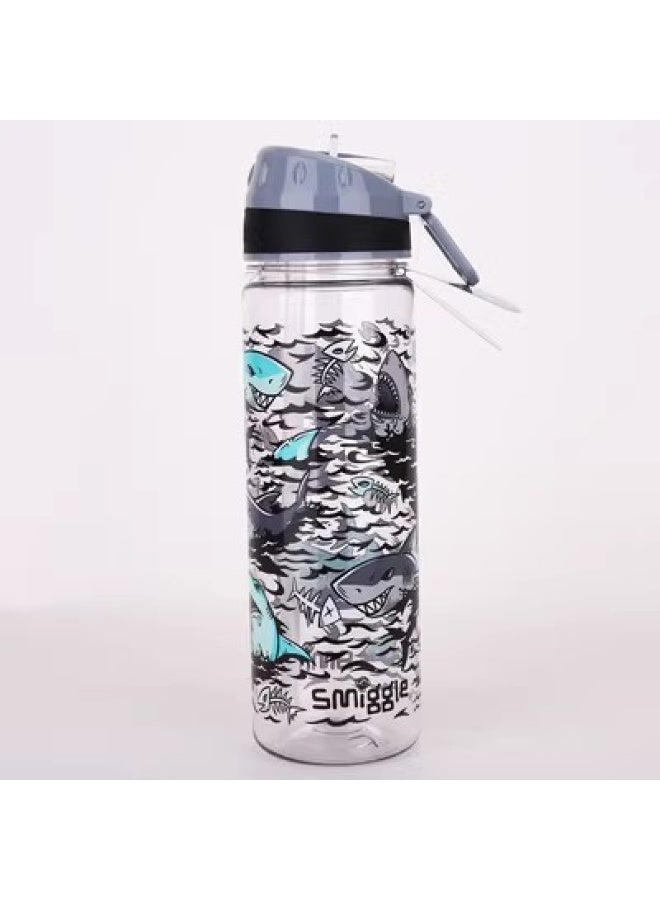 Smiggle Australia Kids Straw Cup - Large Capacity Portable Water Bottle