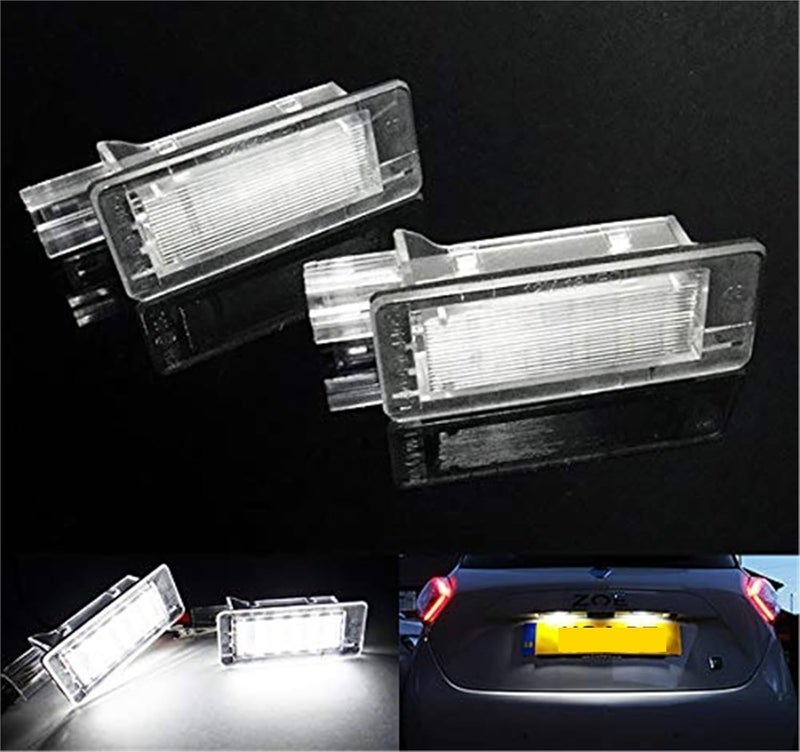 QASULER 2x LED License Plate Light - Image 2
