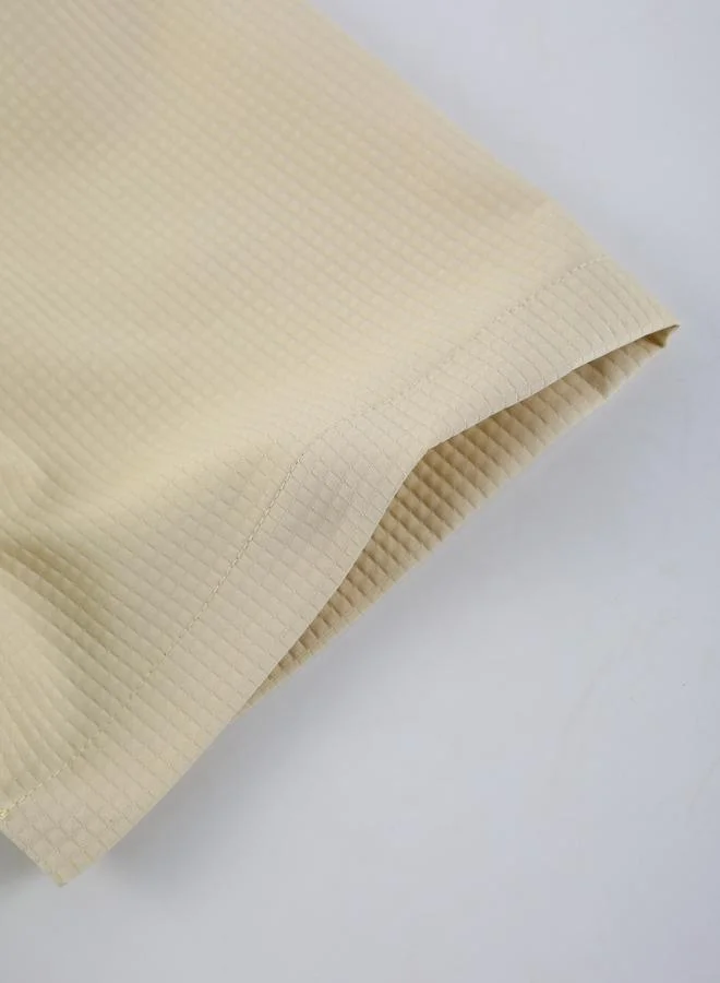 Take Two Take Two Textured Regular Fit Shirt with Flap Pocket