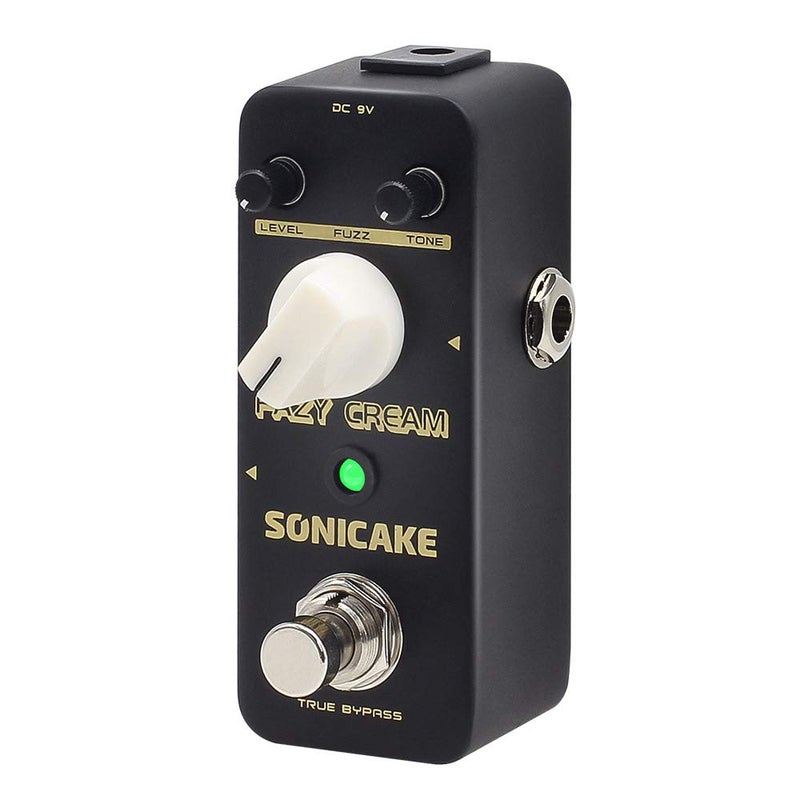 SONICAKE QSS-17 Fazy Cream Fuzz Guitar Effect Pedal Fazy Cream Vintage Fuzz Pedal True Bypass - Image 1