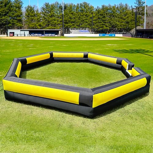 OZIS Gaga Ball Pit Inflatable 20FT with Builtin Blower Portable Gaga Pit for Indoor Outdoor School Family Activities Easy to Setup - Image 1